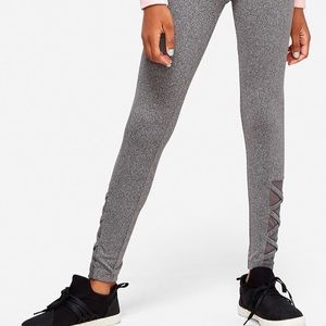 Girls lattice mesh leggings